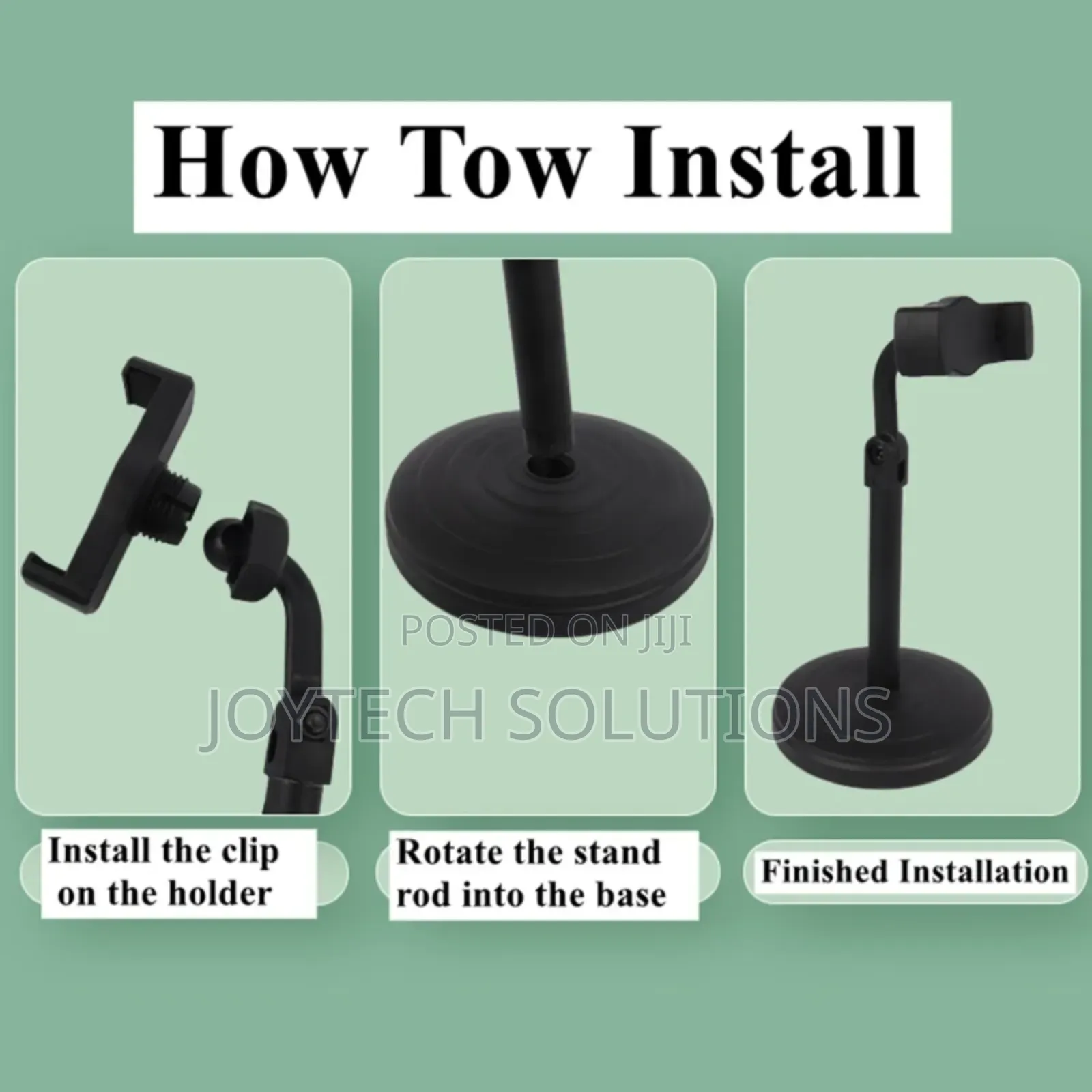 Table Phone Holder Stand. 360degree Rotating Phone Holder Table Stand