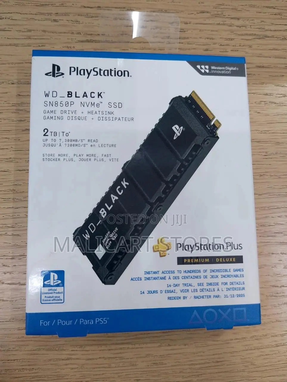 Wd Black Internal Sn850p Nvme SSD Game Drive 2TB