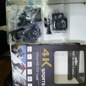 4k Outdoor Adventure Camera With Wifi & 16mp Photo Capture