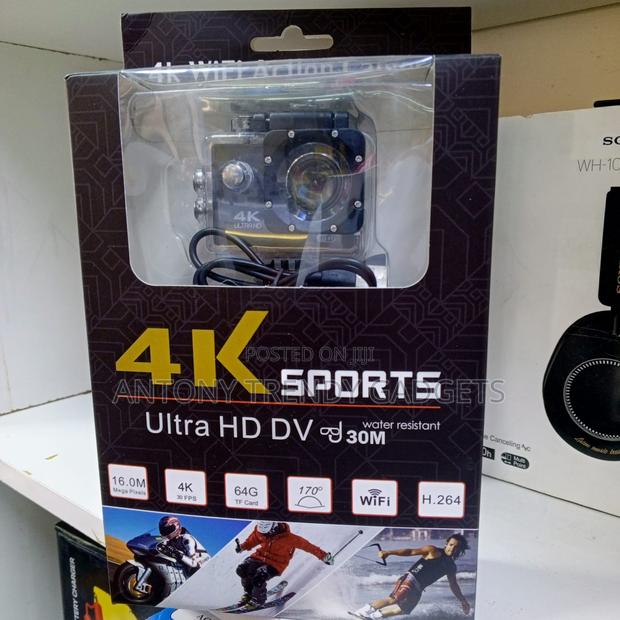 4k Ultra Hd Action Cam For Sports, Travel & Underwater Use