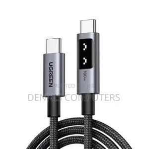 Ugreen Uno Robot Usb-C to Usb-C 100w Fast Charging 5a Cable 2m -L509
