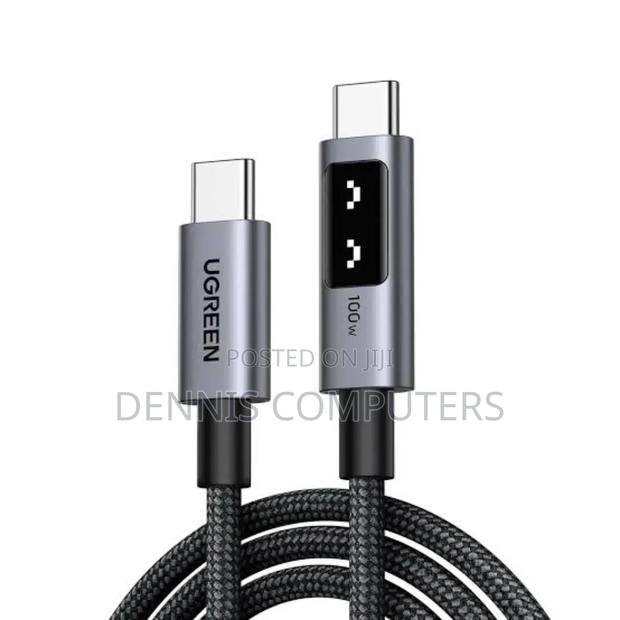 Ugreen Uno Robot Usb-C to Usb-C 100w Fast Charging 5a Cable 2m -L509
