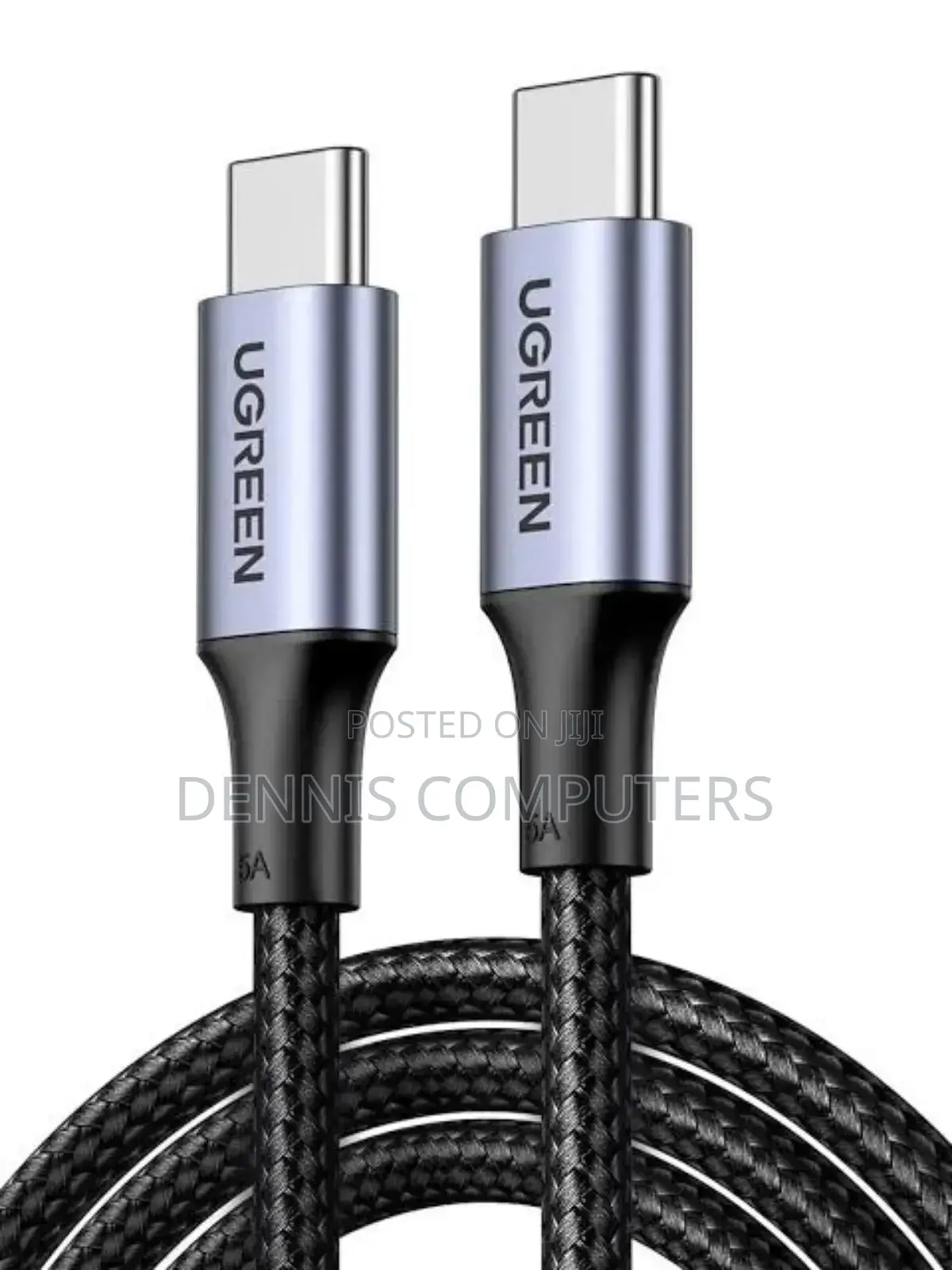 Ugreen Uno Robot Usb-C to Usb-C 100w Fast Charging 5a Cable 2m -L509