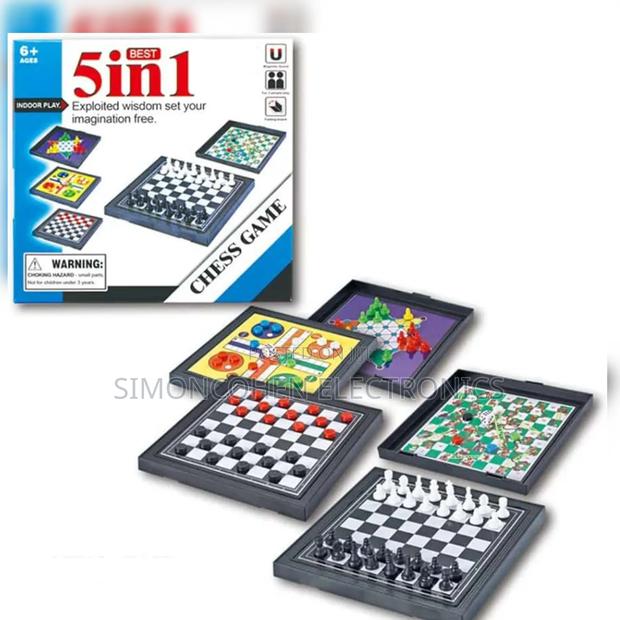 Big Size 5 In 1 Board Game - main view