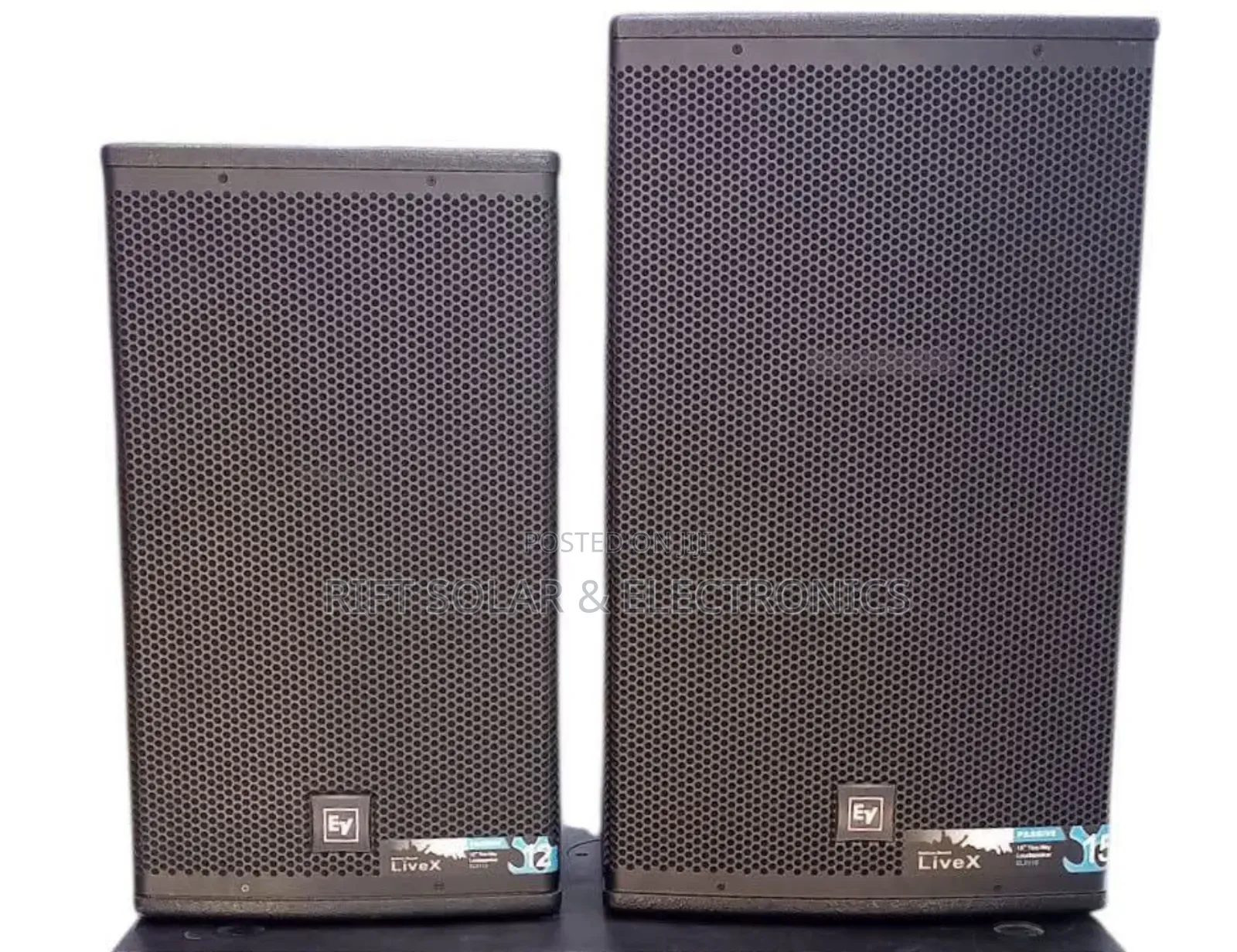 Ev 15" Mid Range Professional 2500 Watts Speakers Live X Series
