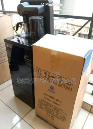Colour Black Nunix Bottom Load Dispenser. Hot And Cold
