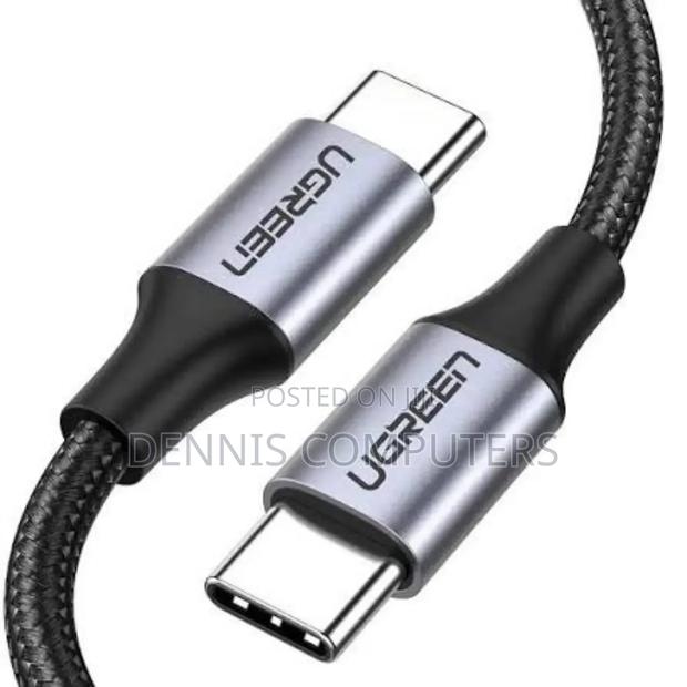 Ugreen Usb-C 3.1 Gen2 Male to Male 5a Data Cable 100w, at 60hz