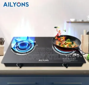 Auto Ignition Ailyons 2burner Infrared. Cooker. New