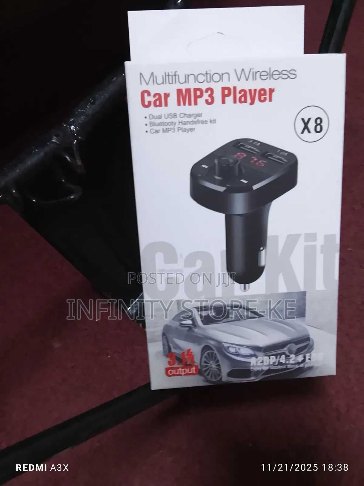 Multifunction Wireless Car Mp3 Player