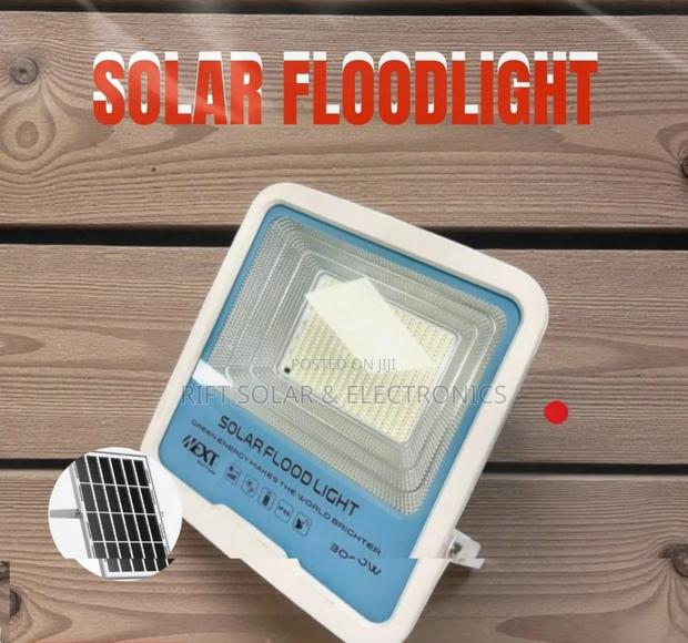 300 Watts Solarmax Solar Flood Lights Auto Light Sensor Wall Mount - main view