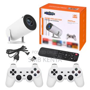 X10 Plus Retro Game Console With Projector,4k Retro Games - thumbnail 2