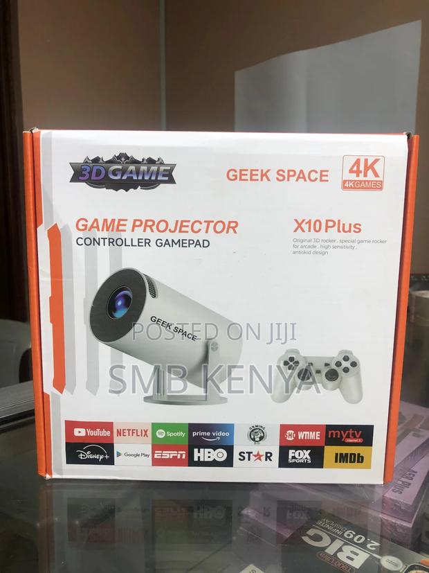 X10 Plus Retro Game Console With Projector,4k Retro Games - thumbnail 3