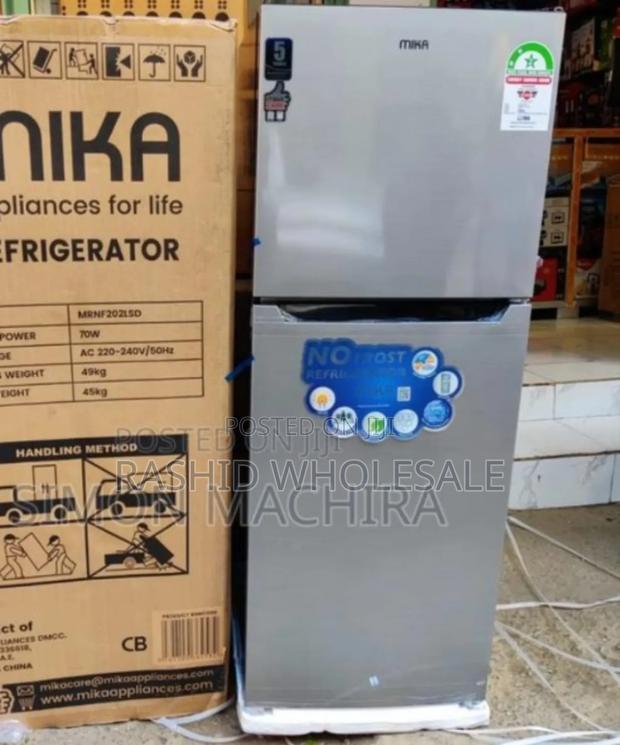 Colour Silver - Mika 202litres Freezer. No Frosst
