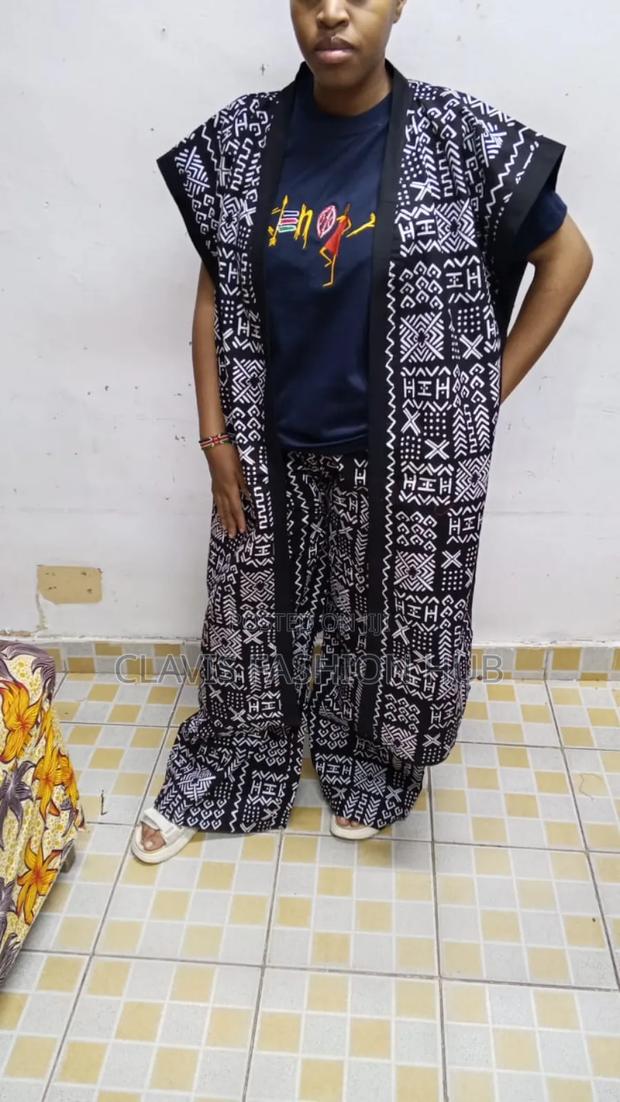 Ankara Kimono and Palazzo Pants Ready Made