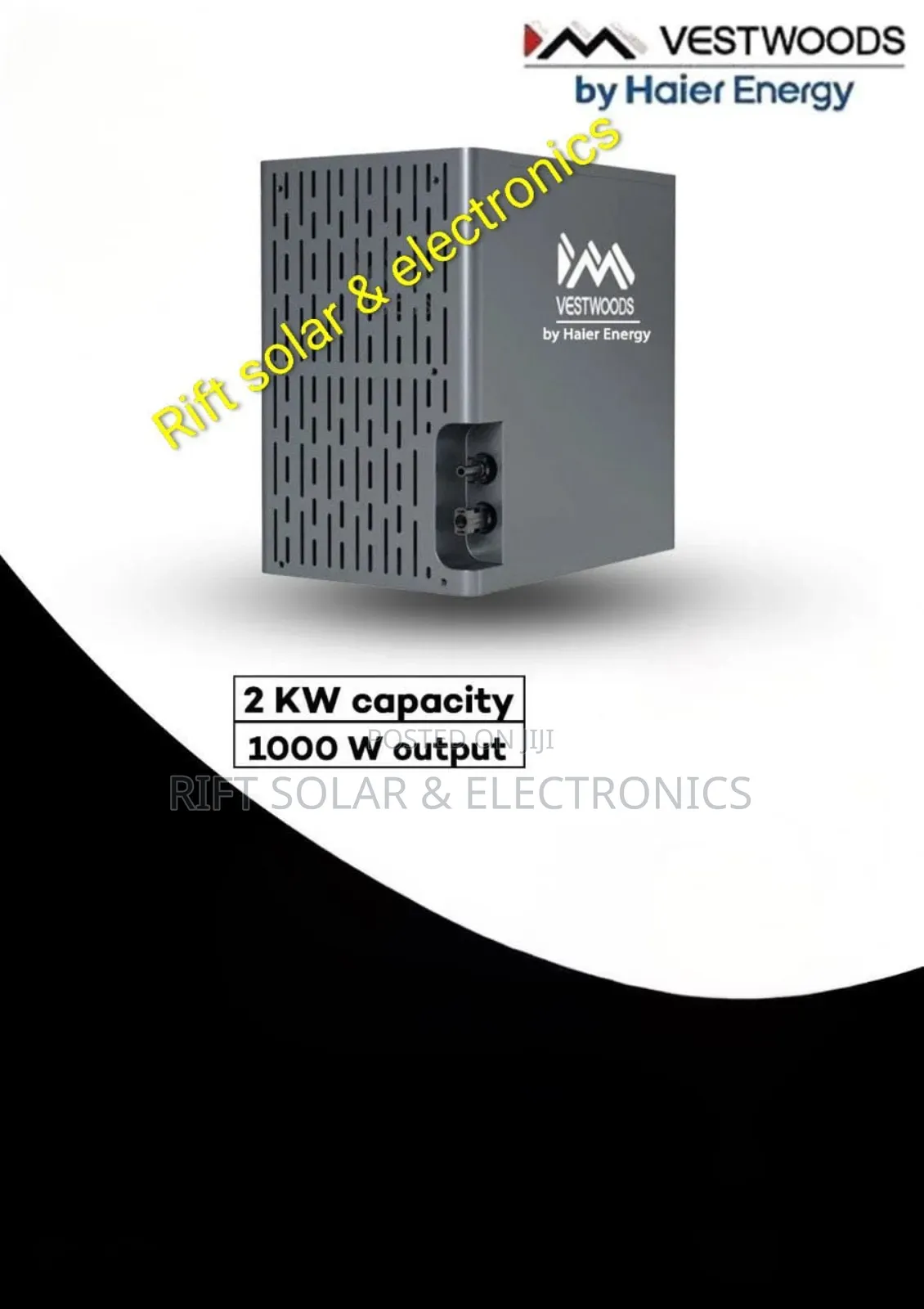 2kwh Vestwood Power Station for TV, Fridge, Laptop's Office Home