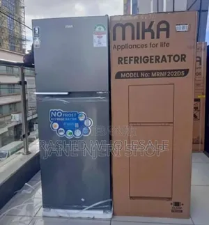 With 5years Warranty Mika 202litres Freezer.  Brand New. No Frost