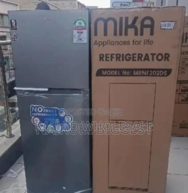 Refridgerator- Mika 202litres No Frost. De Frost Pay On Delivery