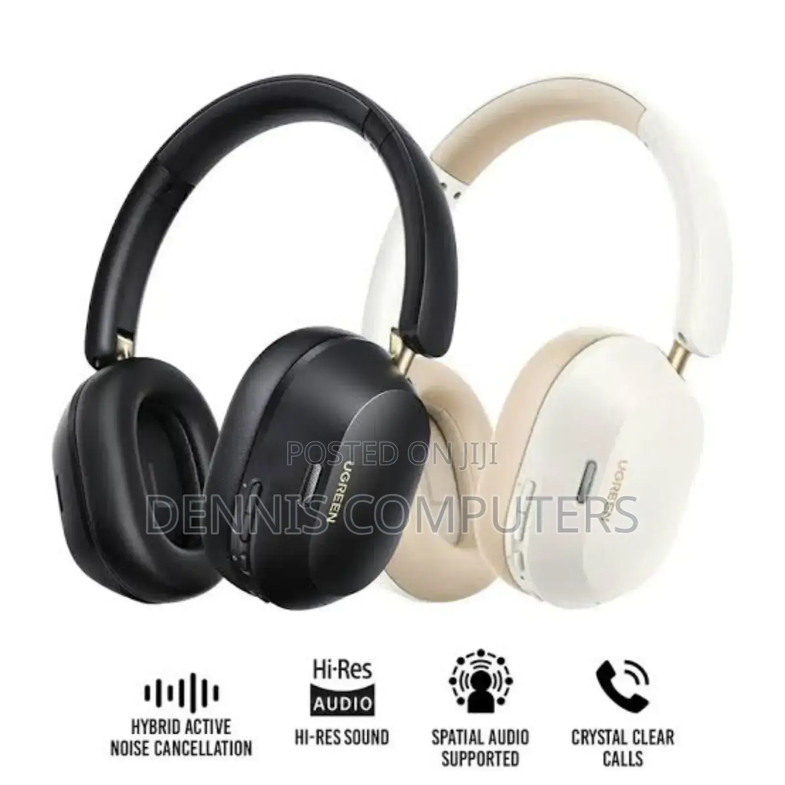 Ugreen Hitune Max5c Hybrid Active Noise-Cancelling Headphones - Hp203