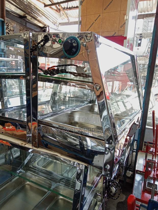 Chips and Mandazi Display, Ready for Delivery - main view