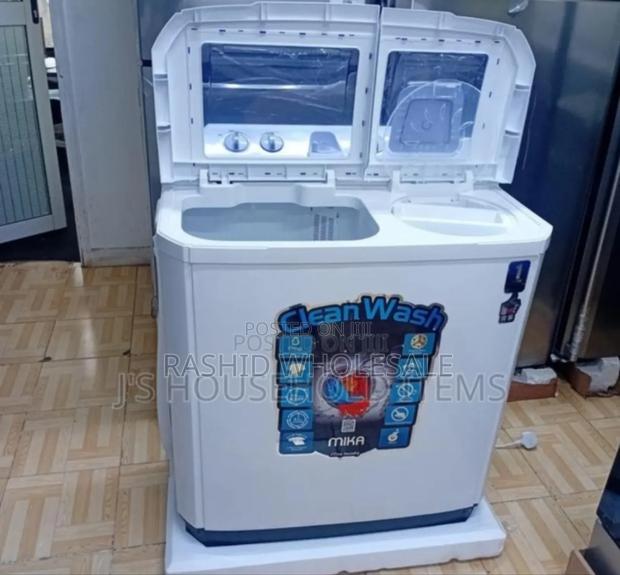 Wash and Spin. Two Tab - Mika 10kgs Twin Tub Washing Machine ✓✓
