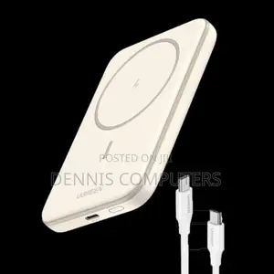 Ugreen 10000mah Magnetic Wireless Power Bank Beige - Pb561