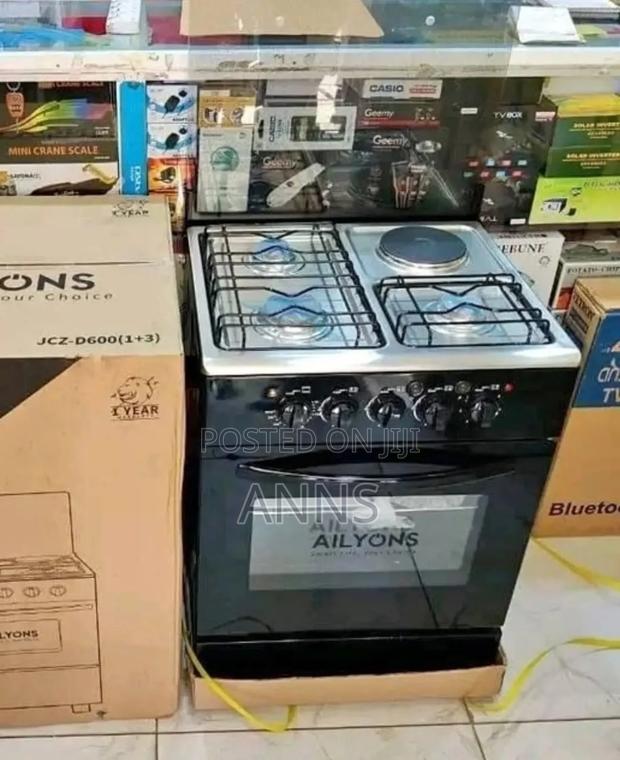 3+1 Ailyons Free Standing Cooker With Electric Oven