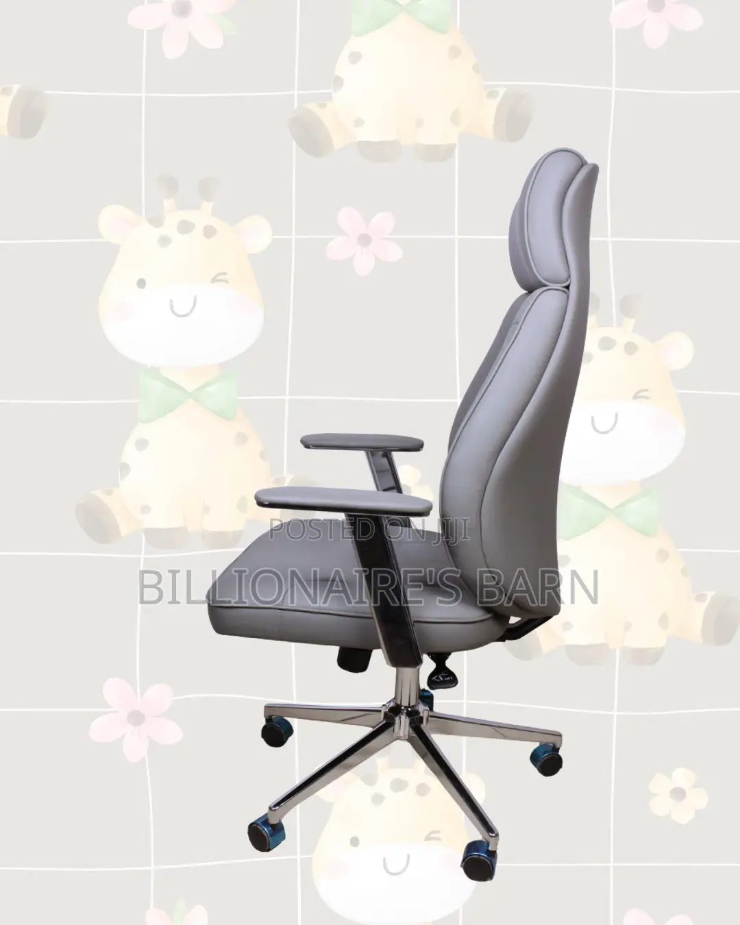 Durable — Grey Modern Hot Office | Delivery Anywhere in Kenya