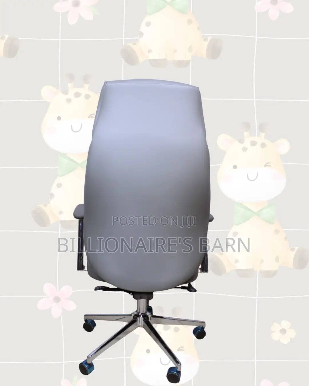 Durable — Grey Modern Hot Office | Delivery Anywhere in Kenya