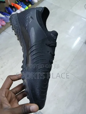 Nike Phantom All Black Gx Elite Boots - Blackout- Turf Soccer Shoes