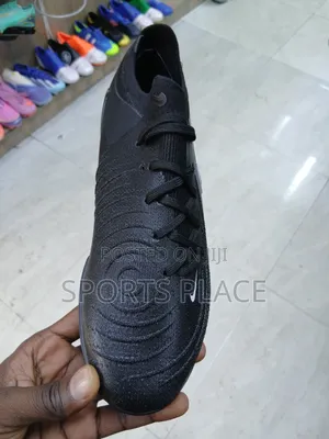 Nike Phantom All Black Gx Elite Boots - Blackout- Turf Soccer Shoes