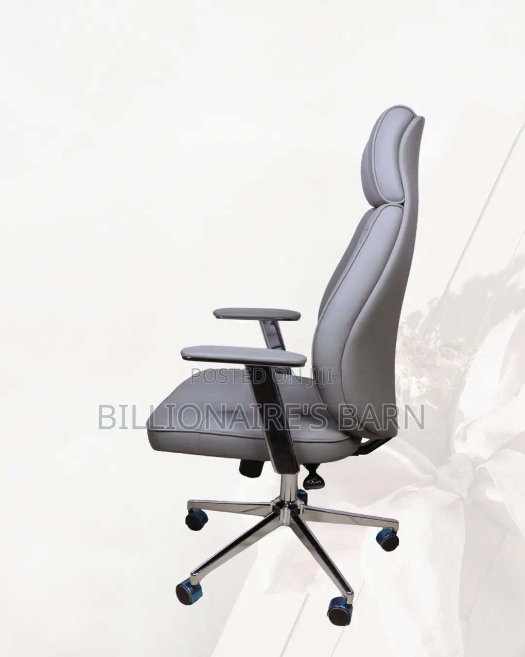 Swivel Clean Executive — Chair Quiet-Roll| Same-Day Delivery Available