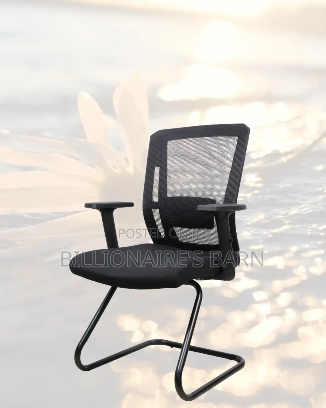 Classic Waiting Area Visitor Seat|Perfect for Reception Meeting Rooms