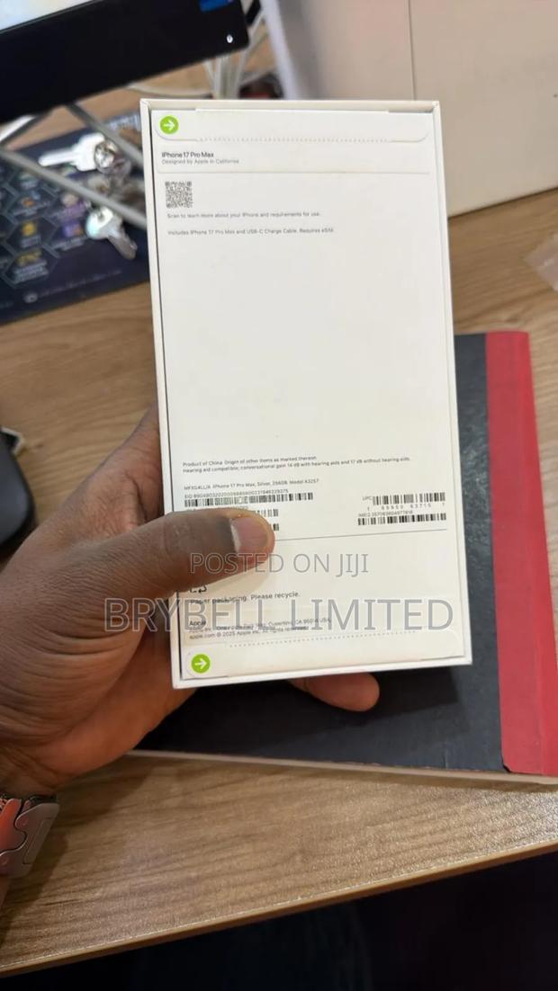 New Apple iPhone 17 Pro Max 256 GB Silver - thumbnail 4