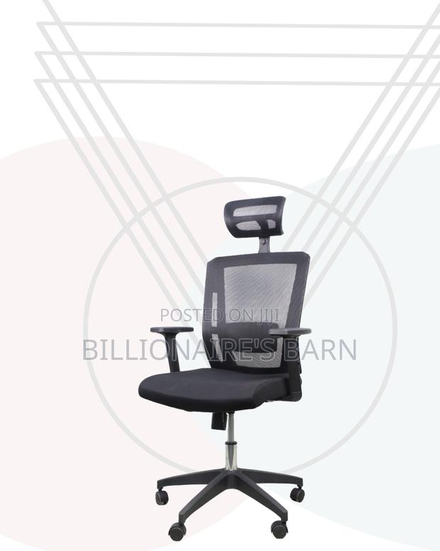 Comfort Mesh Task Chair | Smooth Swivel Easy Movement - thumbnail 2