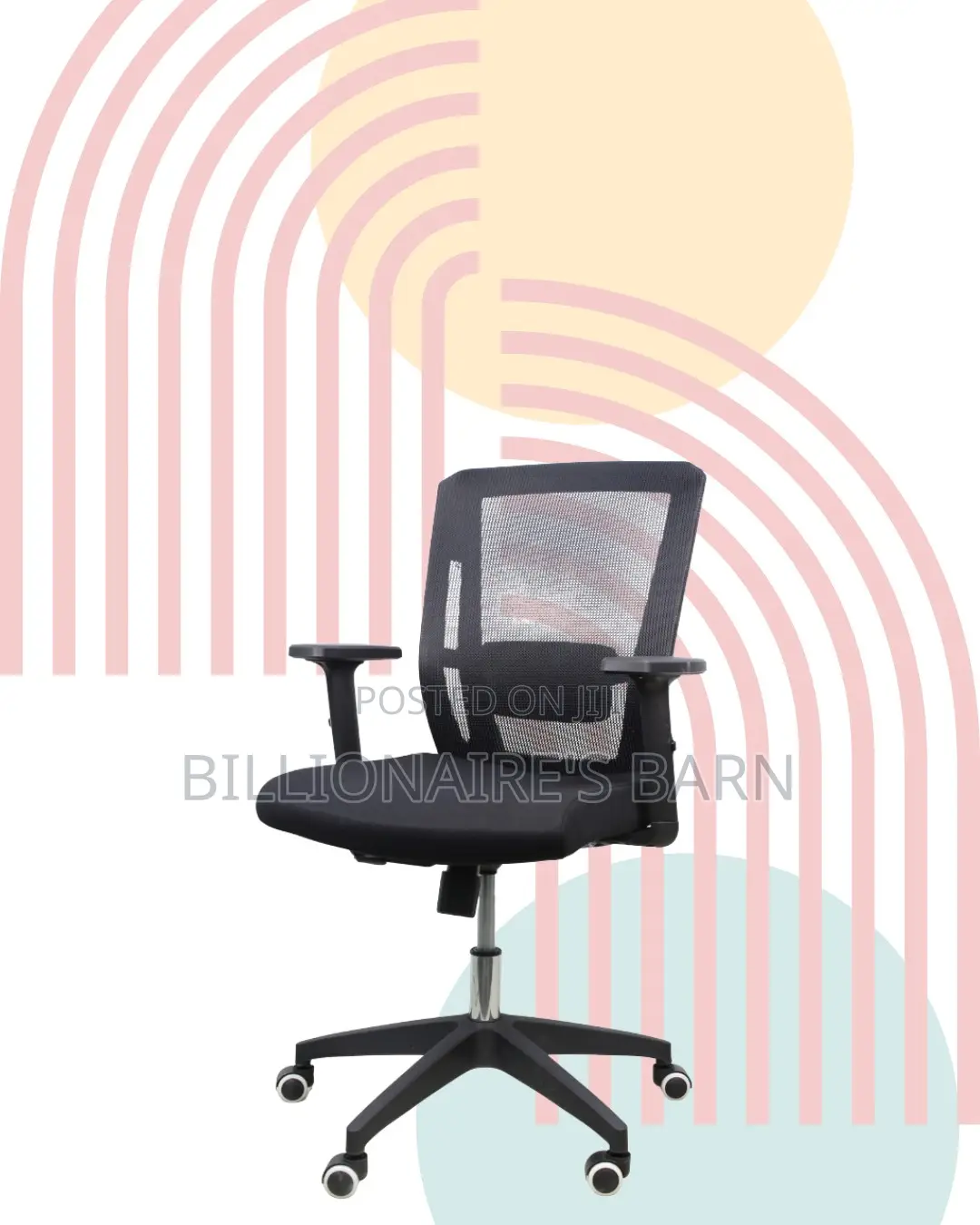 Supportive Mid-Back Task Chair | Nylon Base, Everyday Comfort