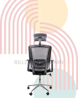 Breathable Mesh Office Chair | Modern Chrome Finish