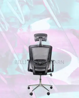 Premium Mesh Executive Seat | Modern Chrome Finish
