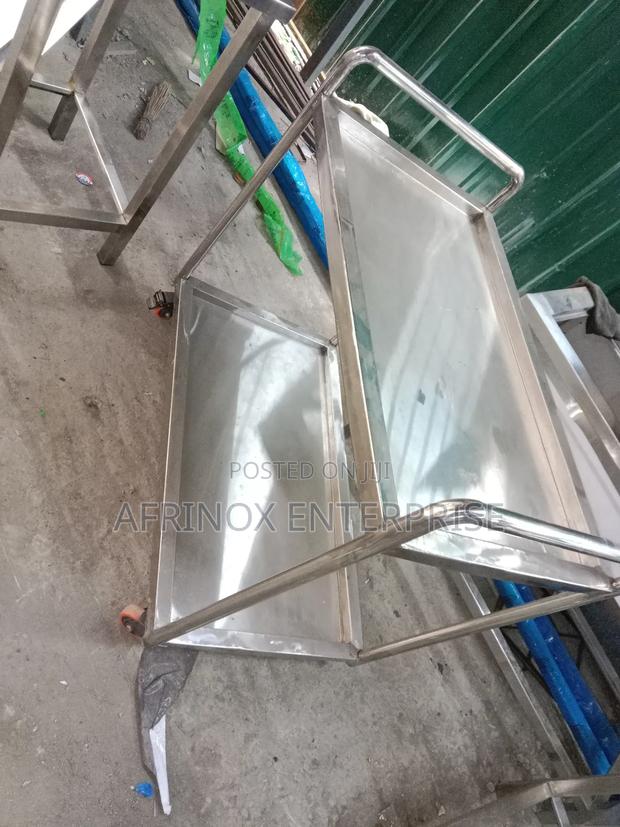 Stainless Steel Trolley - thumbnail 3