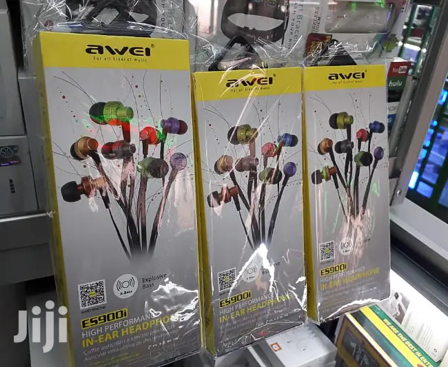 Awei Es-900i In-ear Stereo Earphones(Black)