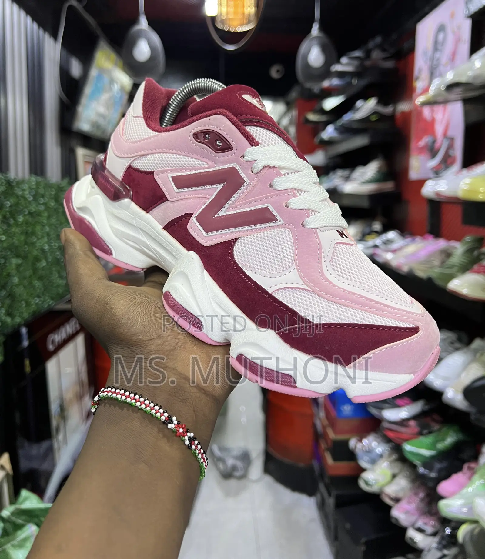New Trendy *N/B 9060 Pink Purple*/ Size: 36-42