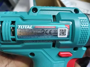Total Lithium Ion Cordless Drill 12v