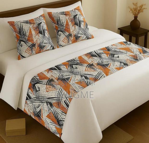3 in 1 High Quality Heavy Cotton Bed Runners Sets - thumbnail 4