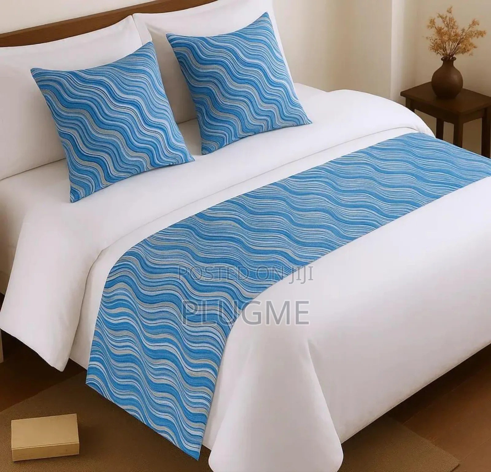 3 in 1 High Quality Heavy Cotton Bed Runners Sets
