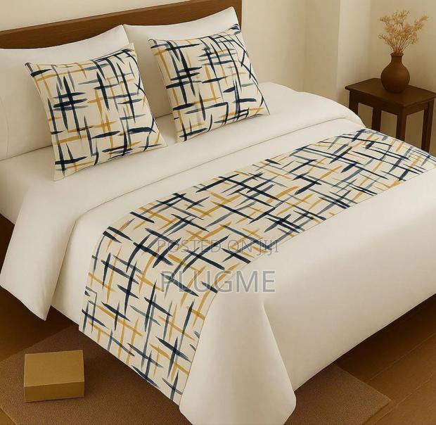 3 in 1 High Quality Heavy Cotton Bed Runners Sets - thumbnail 7
