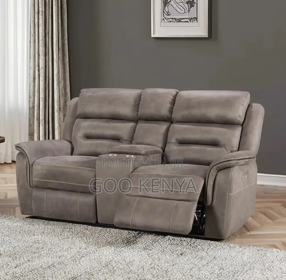 Home Sofa; Extendable Frame Recliner Sofa With Massage Feature