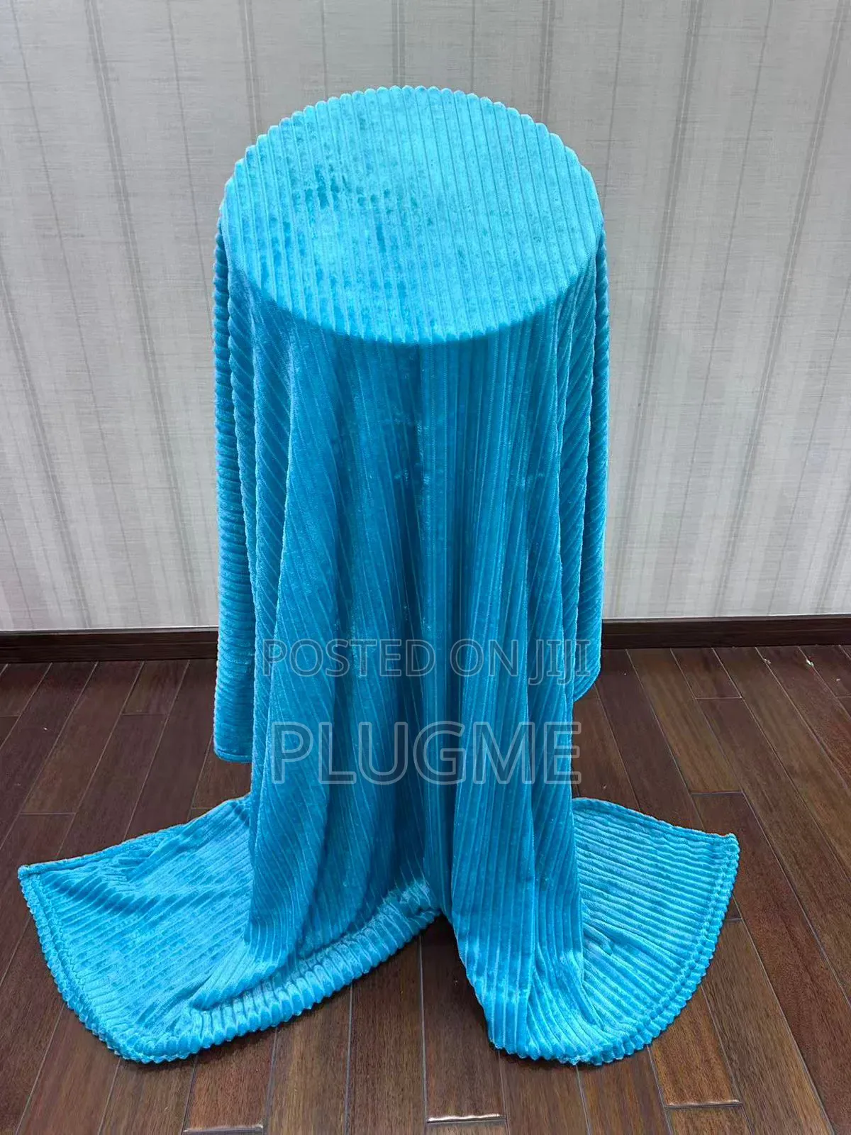 6×6 Quality Super Soft Warm Velvet Ribbed Cushion Throw Blankets