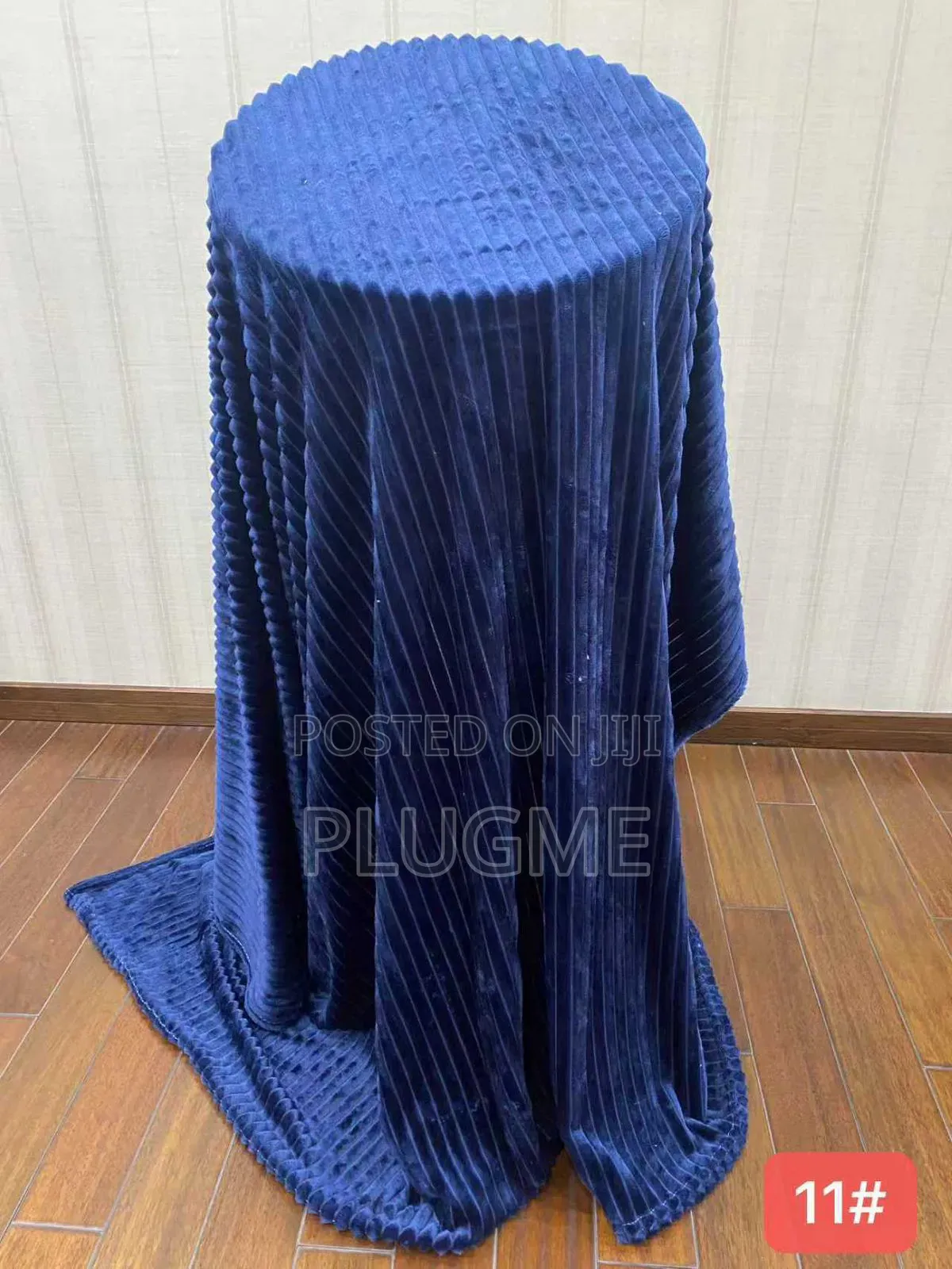 6×6 Quality Super Soft Warm Velvet Ribbed Cushion Throw Blankets