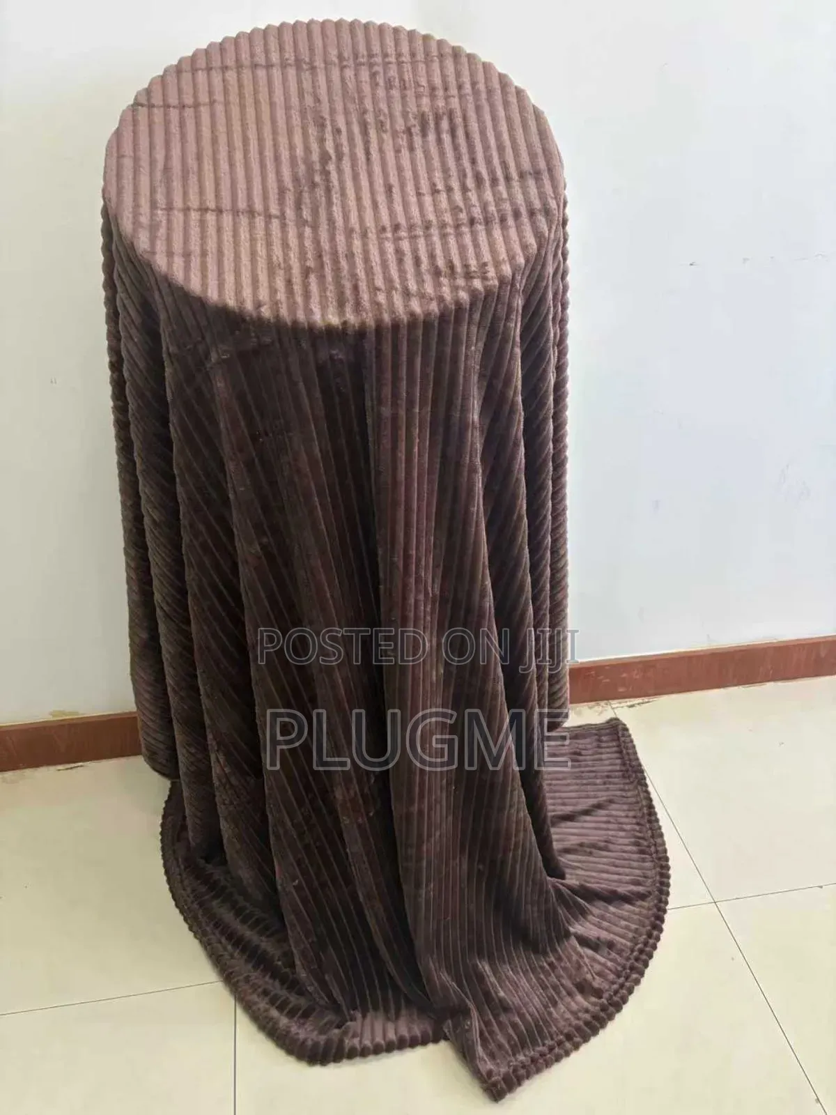 6×6 Quality Super Soft Warm Velvet Ribbed Cushion Throw Blankets