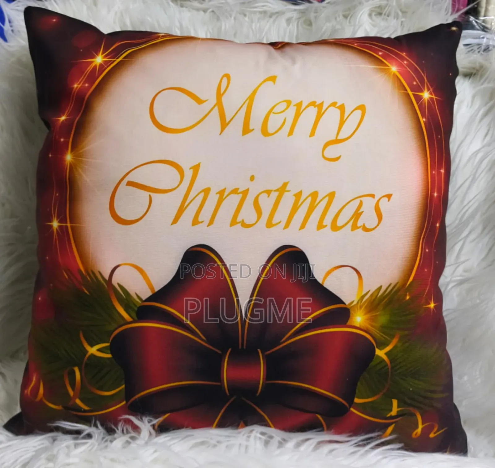 Merry Christmas Cushion Throw Pillow Cases
