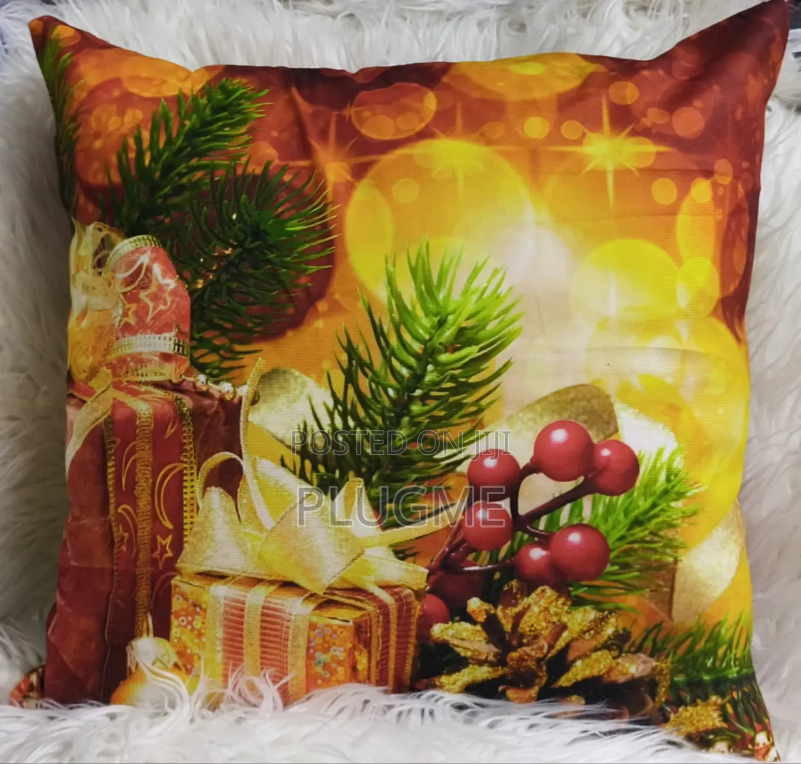 Merry Christmas Cushion Throw Pillow Cases